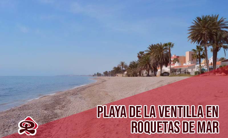 Playa de La Ventilla en Roquetas de Mar
