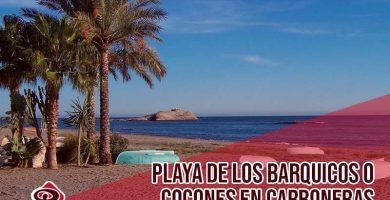 Playa de los Barquicos o Cocones en Carboneras