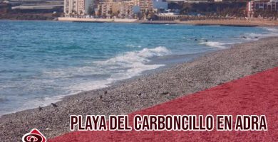 Playa del Carboncillo en Adra