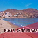 Playa El Ancón en Carboneras